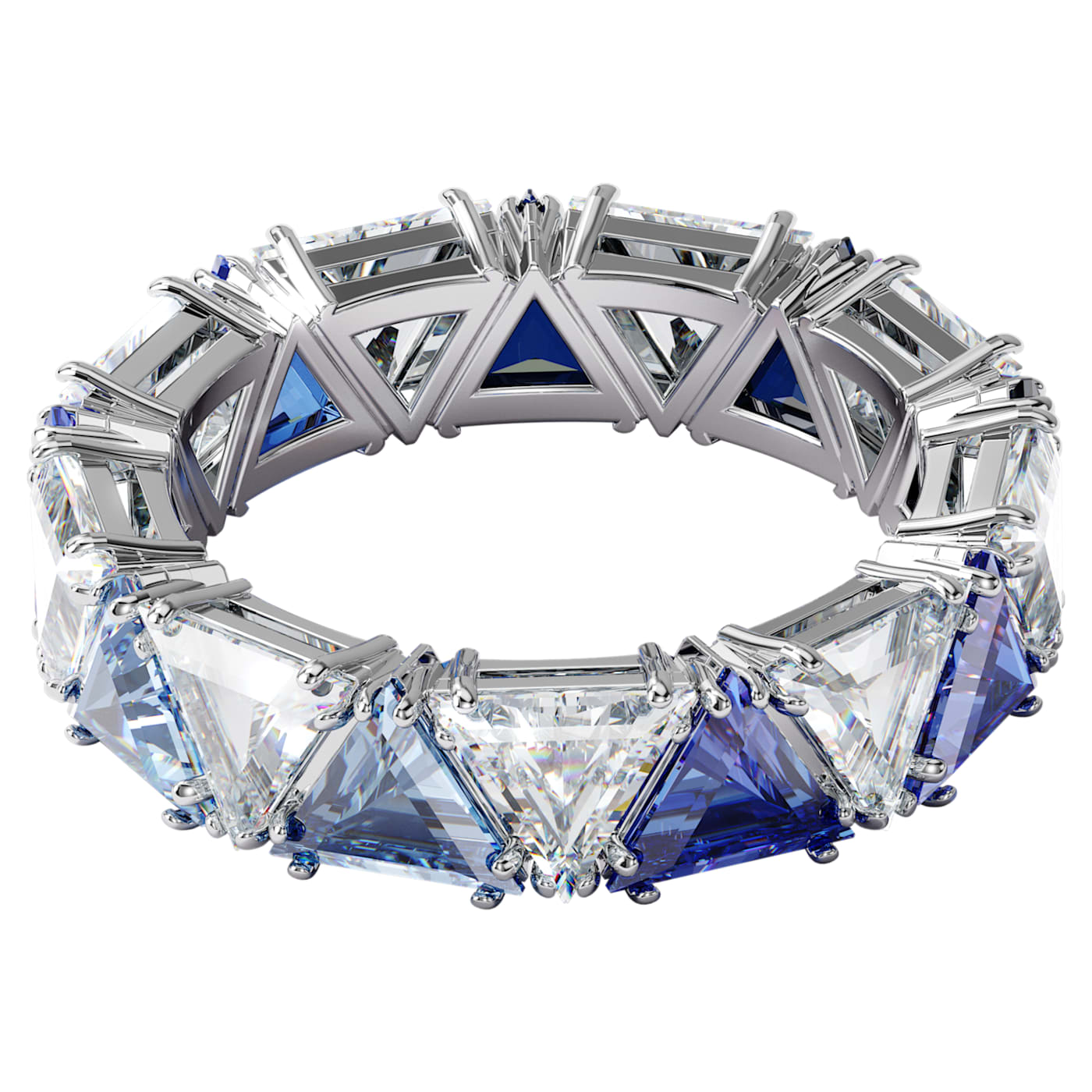 SWAROVSKI ANELLO MILLENIA blu size 58 5608526