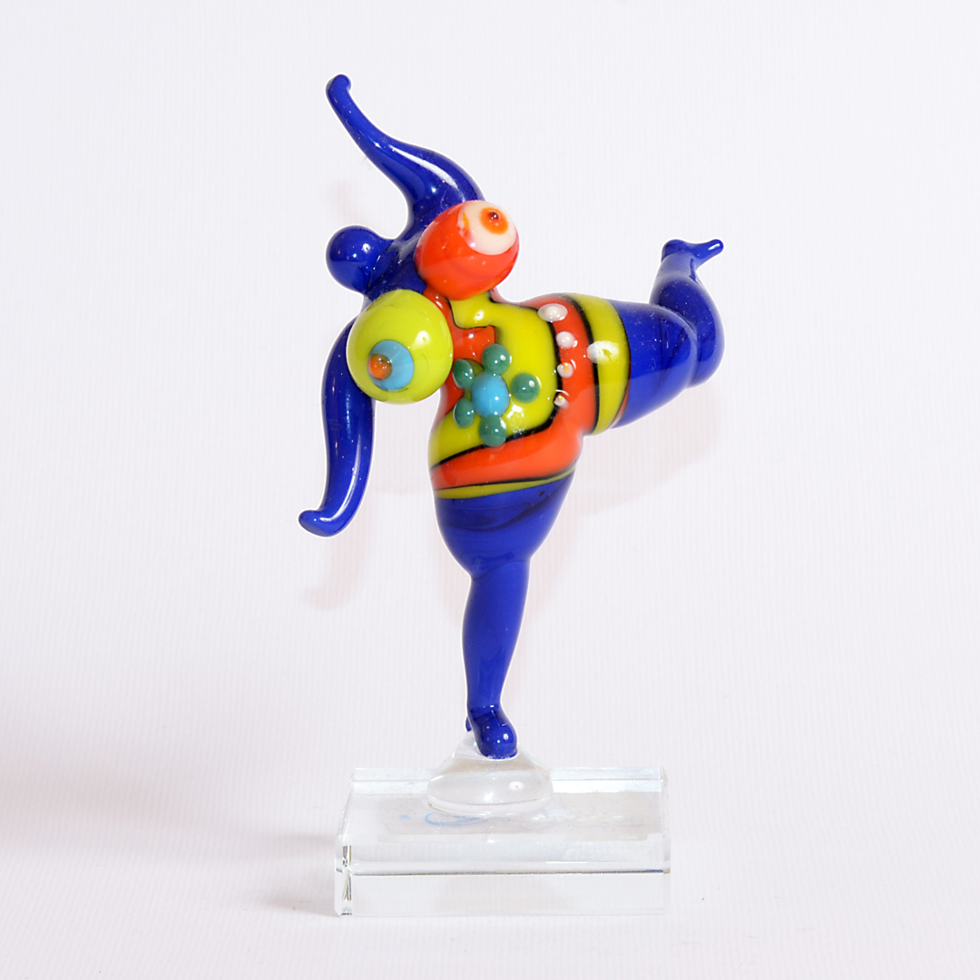 Donna blu Tributo a Niki De Saint Phalle