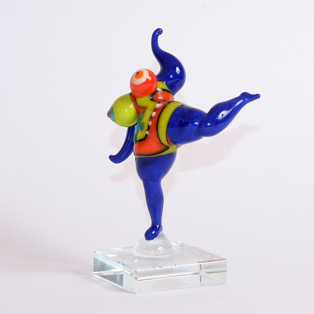Donna blu Tributo a Niki De Saint Phalle