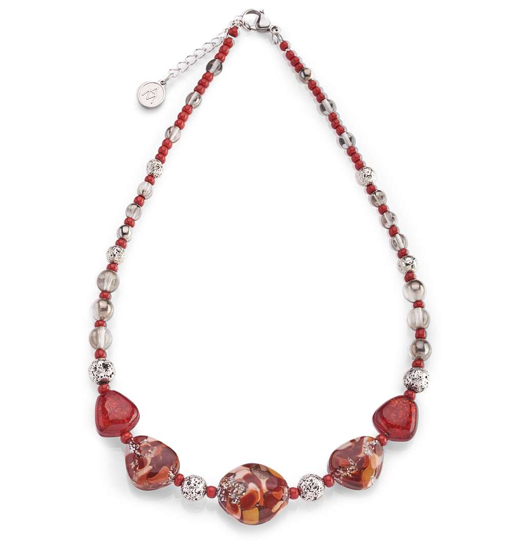 Collana ALLURE Girocollo Rosso COB58A11