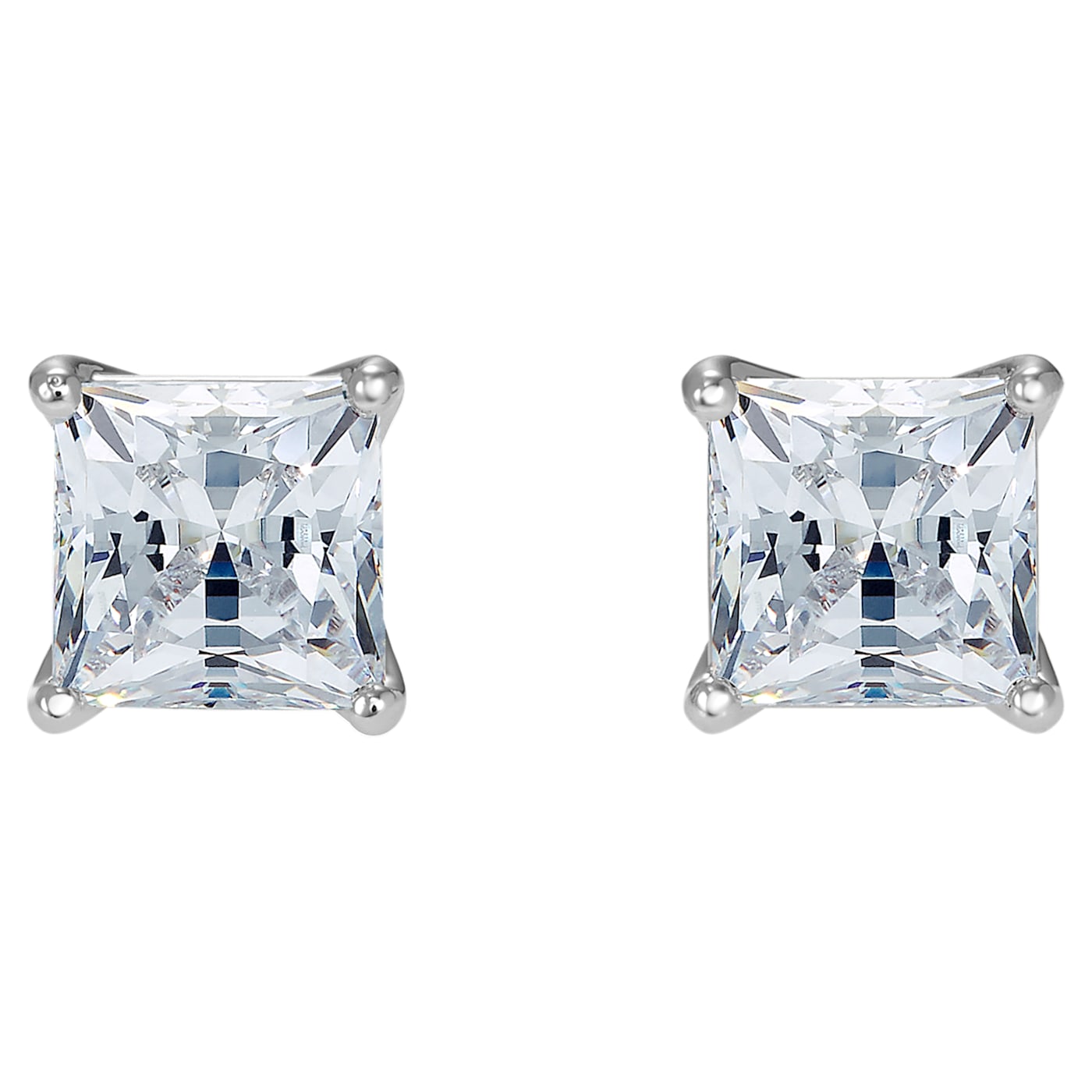 SWAROVSKI ORECCHINI ATTRACT SQUARE bianchi 5509936