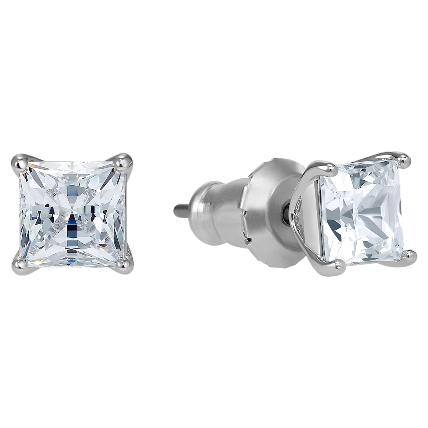 SWAROVSKI ORECCHINI ATTRACT SQUARE bianchi 5509936