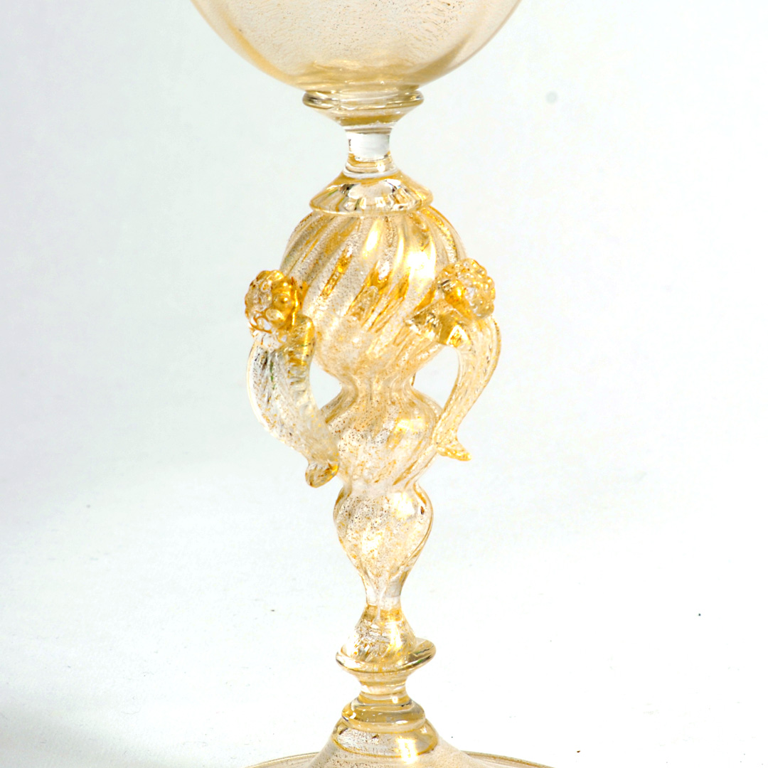 Bicchiere Soffiato Calice Murano